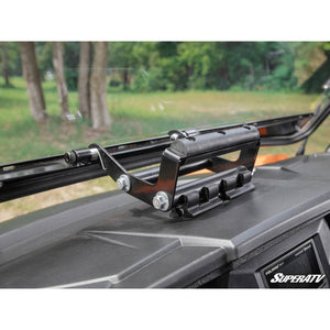 Polaris General Scratch Resistant Flip Windshield by SuperATV FWS-P-GENXP-RC-70#AA FWS-P-GENXP-RC-70#AA SuperATV