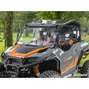 Polaris General Scratch-Resistant Vented Full Windshield by SuperATV WS-P-GEN1K-V-70 WS-P-GEN1K-V-70 SuperATV