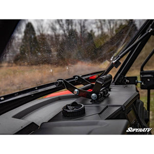 Polaris General XP 1000 Scratch Resistant Flip Windshield by SuperATV FWS-P-GENXP-RC-70 FWS-P-GENXP-RC-70 SuperATV