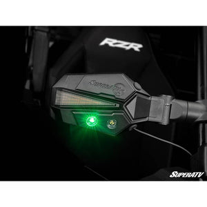 Polaris Lighted Side-View Mirrors by SuperATV SuperATV