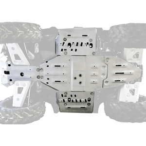 Polaris Ranger 1000 Central Skid Plate Alloy by Rival Powersports 2444.7448.1 Skid Plate 84-2071 Western Powersports Drop Ship