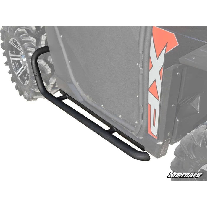 Polaris Ranger 1000 Diesel Heavy-Duty Rock Slider Nerf Bars by SuperATV