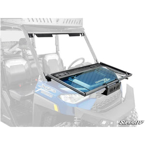 Polaris Ranger 1000 Flip Down Glass Windshield by SuperATV SuperATV