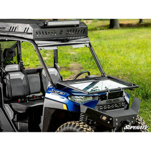 Polaris Ranger 1000 Flip Down Glass Windshield by SuperATV SuperATV