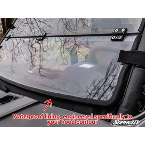 Polaris Ranger 1000 Scratch Resistant Flip Down Windshield by SuperATV SuperATV