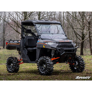 Polaris Ranger 1000 Scratch Resistant Flip Down Windshield by SuperATV SuperATV