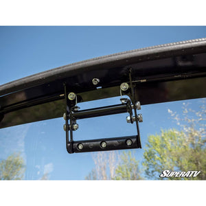 Polaris Ranger 1000 Scratch Resistant Flip Windshield by SuperATV FWS-P-RAN-001-70#DFV FWS-P-RAN-001-70#DFV SuperATV