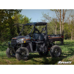 Polaris Ranger 1000 Scratch Resistant Flip Windshield by SuperATV FWS-P-RAN-001-70#DFV FWS-P-RAN-001-70#DFV SuperATV