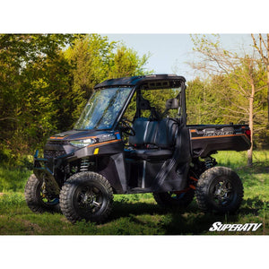 Polaris Ranger 1000 Scratch Resistant Flip Windshield by SuperATV FWS-P-RAN-001-70#DFV FWS-P-RAN-001-70#DFV SuperATV