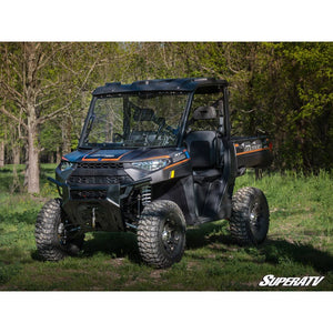 Polaris Ranger 1000 Scratch Resistant Flip Windshield by SuperATV FWS-P-RAN-001-70#DFV FWS-P-RAN-001-70#DFV SuperATV