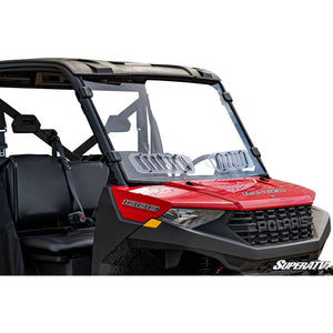 Polaris Ranger 1000 Scratch-Resistant Vented Full Windshield by SuperATV WS-P-RAN1K-V-70#ST WS-P-RAN1K-V-70#ST SuperATV