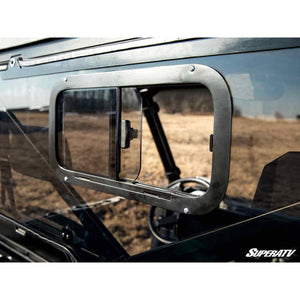 Polaris Ranger 1000 Sliding Rear Windshield by SuperATV RWS-P-RAN1K-SGW-76#AA RWS-P-RAN1K-SGW-76#AA SuperATV