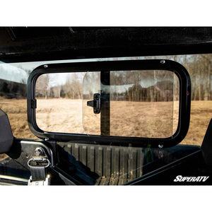 Polaris Ranger 1000 Sliding Rear Windshield by SuperATV RWS-P-RAN1K-SGW-76#AA RWS-P-RAN1K-SGW-76#AA SuperATV