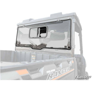 Polaris Ranger 1000 Sliding Rear Windshield by SuperATV RWS-P-RAN1K-SGW-76#AA RWS-P-RAN1K-SGW-76#AA SuperATV