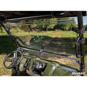 Polaris Ranger 500 Scratch Resistant Flip Windshield by SuperATV FWS-P-RAN09XP-002-70#RZ FWS-P-RAN09XP-002-70#RZ SuperATV