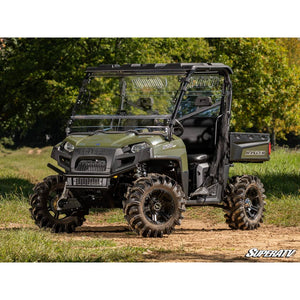 Polaris Ranger 500 Scratch Resistant Flip Windshield by SuperATV FWS-P-RAN09XP-002-70#RZ FWS-P-RAN09XP-002-70#RZ SuperATV