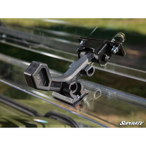 Polaris Ranger 500 Scratch Resistant Flip Windshield by SuperATV FWS-P-RAN09XP-002-70#RZ FWS-P-RAN09XP-002-70#RZ SuperATV