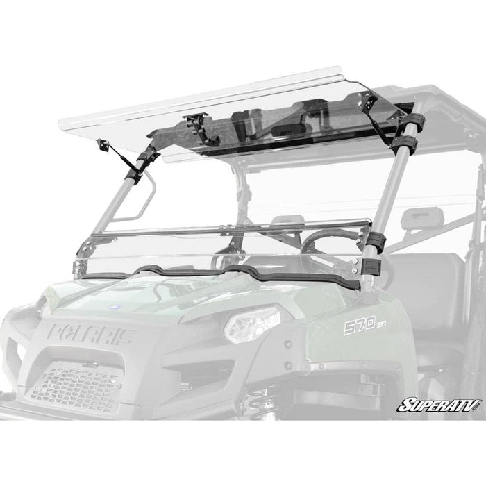 Polaris Ranger 800 Scratch Resistant Flip Windshield by SuperATV