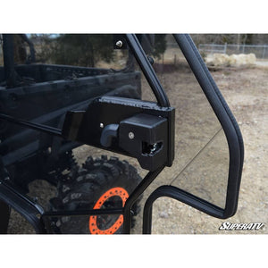 Polaris Ranger 900 Diesel Cab Enclosure Doors by SuperATV DOOR-P-RAN-09XP-001-72#AA Cab Enclosure DOOR-P-RAN-09XP-001-72#AA SuperATV Scratch Resistant Polycarbonate - Light Tint