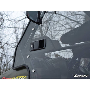 Polaris Ranger 900 Diesel Cab Enclosure Doors by SuperATV DOOR-P-RAN-09XP-001-72#AA Cab Enclosure DOOR-P-RAN-09XP-001-72#AA SuperATV Scratch Resistant Polycarbonate - Light Tint