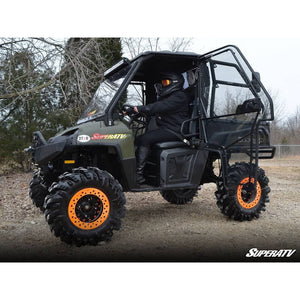 Polaris Ranger 900 Diesel Cab Enclosure Doors by SuperATV DOOR-P-RAN-09XP-001-72#AA Cab Enclosure DOOR-P-RAN-09XP-001-72#AA SuperATV Scratch Resistant Polycarbonate - Light Tint