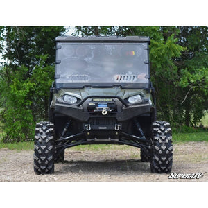 Polaris Ranger 900 Diesel Scratch-Resistant Vented Full Windshield by SuperATV WS-P-RAN-09XP-V-70#RD Vented Windshield WS-P-RAN-09XP-V-70#RD SuperATV