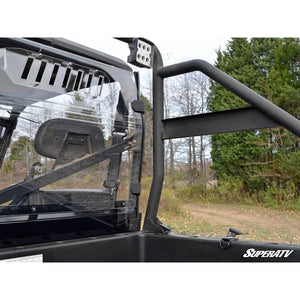 Polaris Ranger 900 Diesel Vented Full Rear Windshield by SuperATV RWS-P-RAN-09XP-001-75#RN Vented Windshield RWS-P-RAN-09XP-001-75#RN SuperATV