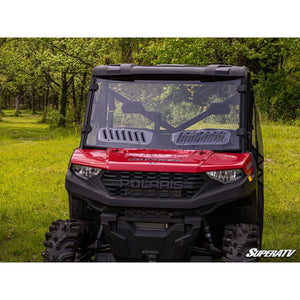 Polaris Ranger 900 Vented Full Windshield—Scratch-Resistant by SuperATV WS-P-RAN1K-V-70 Vented Windshield WS-P-RAN1K-V-70 SuperATV