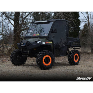 Polaris Ranger Full Size 570 Cab Enclosure Doors by SuperATV DOOR-P-RAN-09XP-001-72 DOOR-P-RAN-09XP-001-72 SuperATV Scratch Resistant Polycarbonate - Light Tint