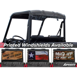 Polaris Ranger Midsize Rear Windshield (2015+) by SuperATV SuperATV