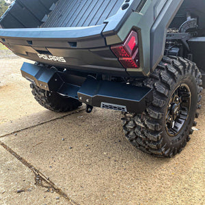 Polaris Ranger Rear Winch Ready Bumper Elite Edition by Thumper Fab Rear Bumper Thumper Fab