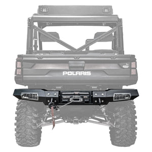 Polaris Ranger Rear Winch Ready Bumper Elite Edition by Thumper Fab Rear Bumper Thumper Fab