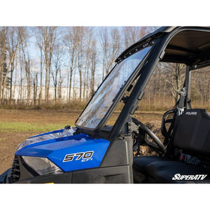 Polaris Ranger SP 570 Scratch-Resistant Flip Windshield by SuperATV FWS-P-RAN570-001-70 FWS-P-RAN570-001-70 SuperATV