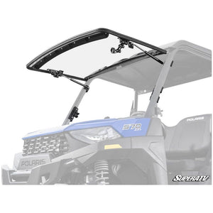 Polaris Ranger SP 570 Scratch-Resistant Flip Windshield by SuperATV FWS-P-RAN570-001-70 FWS-P-RAN570-001-70 SuperATV