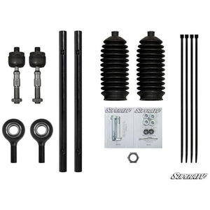 Polaris Ranger XP 1000 Heavy-Duty Tie Rod Kit—For SuperATV 2" Offset A-Arms by SuperATV TRRA-P-RAN900-2#AA Tie-Rod Assembly Upgrade Kit TRRA-P-RAN900-2#AA SuperATV