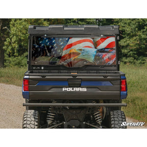 Polaris Ranger XP 1000 Printed Rear Windshield by SuperATV SuperATV