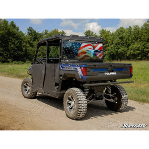 Polaris Ranger XP 1000 Printed Rear Windshield by SuperATV SuperATV