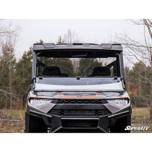 Polaris Ranger XP 1000 Scratch Resistant Flip Down Windshield by SuperATV Folding Windshield SuperATV