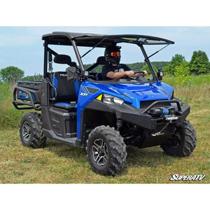 Polaris Ranger XP 1000 Scratch Resistant Flip Windshield by SuperATV Folding Windshield SuperATV