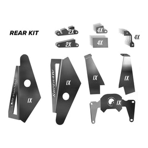 Polaris Ranger XP 1000 Weld-In Gusset Kit by SuperATV WFG-P-RAN1K WFG-P-RAN1K SuperATV