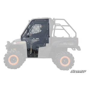 Polaris Ranger XP 800 Cab Enclosure Doors by SuperATV DOOR-P-RAN-09XP-001-72#AB DOOR-P-RAN-09XP-001-72#AB SuperATV Scratch Resistant Polycarbonate - Light Tint