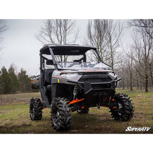 Polaris Ranger XP 900 Scratch Resistant Flip Down Windshield by SuperATV Folding Windshield SuperATV