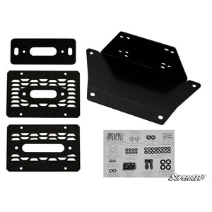 Polaris Ranger XP 900 Winch Mounting Plate by SuperATV SuperATV