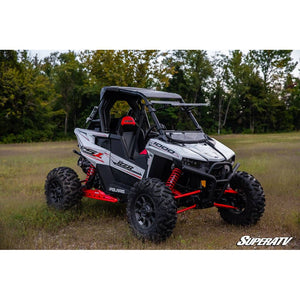 Polaris RS1 Scratch Resistant Flip Windshield by SuperATV FWS-P-RS1-70 FWS-P-RS1-70 SuperATV