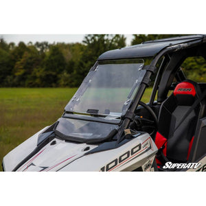 Polaris RS1 Scratch Resistant Flip Windshield by SuperATV FWS-P-RS1-70 FWS-P-RS1-70 SuperATV