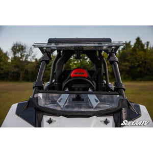 Polaris RS1 Scratch Resistant Flip Windshield by SuperATV FWS-P-RS1-70 FWS-P-RS1-70 SuperATV