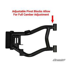 Polaris RZR 4 800 High Clearance 1.5" Rear Offset A-Arms by SuperATV AA-P-RZRS-R-HC-02 AA-P-RZRS-R-HC-02 SuperATV