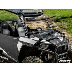 Polaris RZR 900 Flip Down Glass Windshield by SuperATV SuperATV