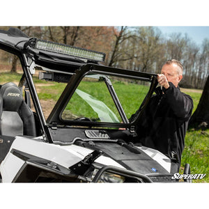 Polaris RZR 900 Flip Down Glass Windshield by SuperATV SuperATV