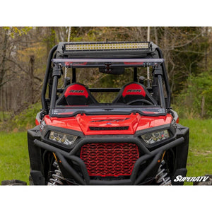 Polaris RZR 900 Scratch Resistant Flip Windshield by SuperATV FWS-P-RZR-1K-001-70#NH Folding Windshield FWS-P-RZR-1K-001-70#NH SuperATV